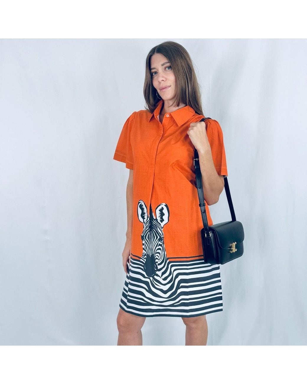 IslaPayal Orange Athena Midi