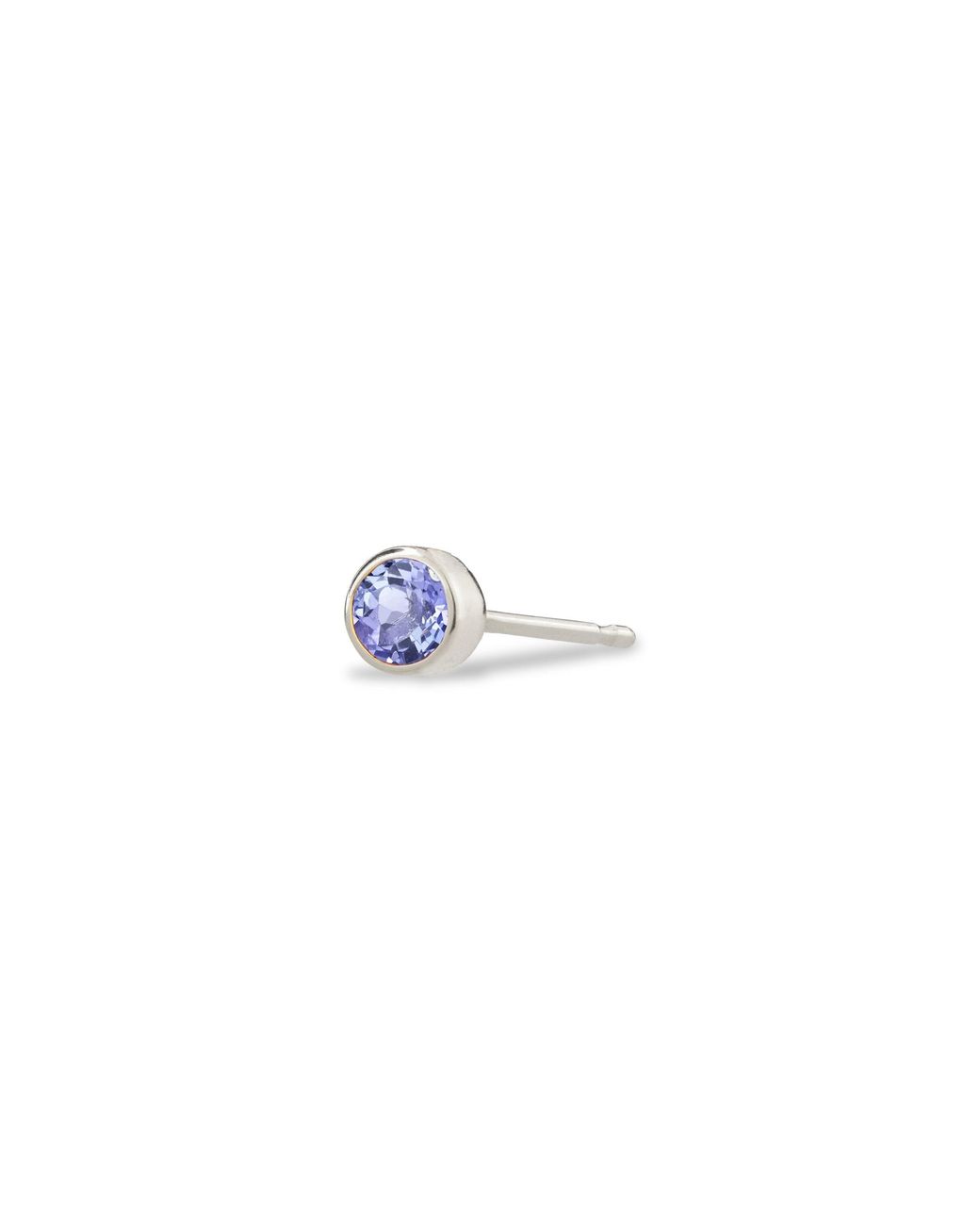 Maya Brenner Blue Birthstone Stud
