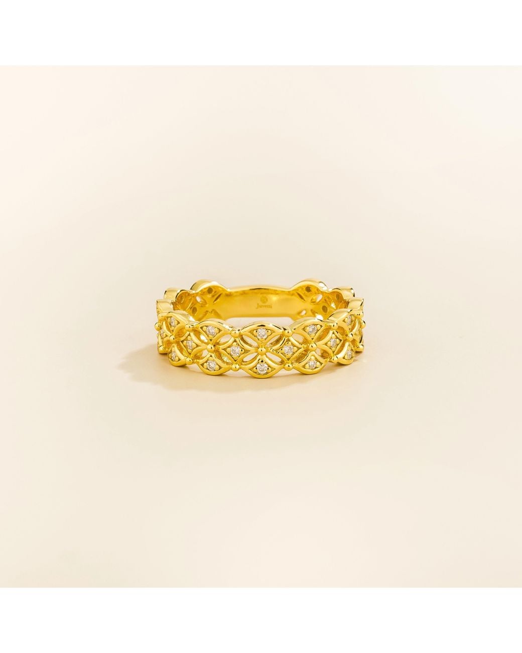 Juvetti Yellow Padre Diamond Ring Set
