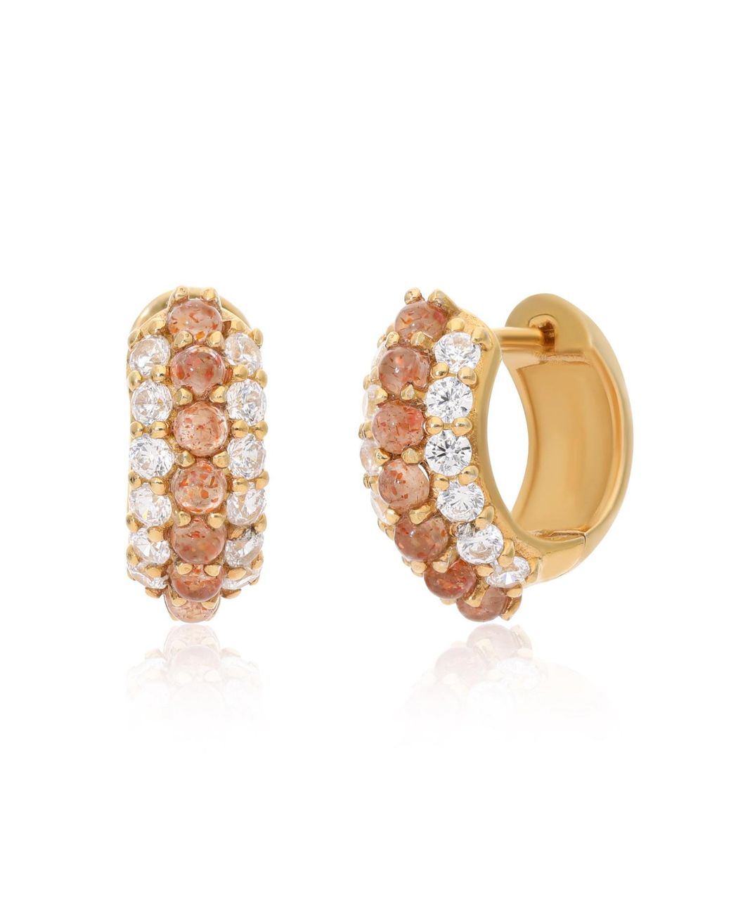 Preeti Sandhu Metallic Neutrals Summer Sparkle Huggies