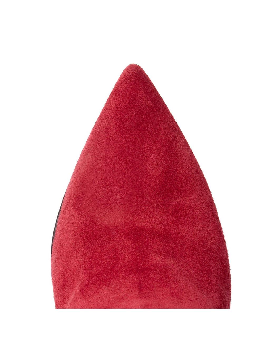 Beautiisoles by Robyn Shreiber Made in Italy Red Lindsay Suede Tall Boot Comfortable & Sexy Stiletto For Valentine