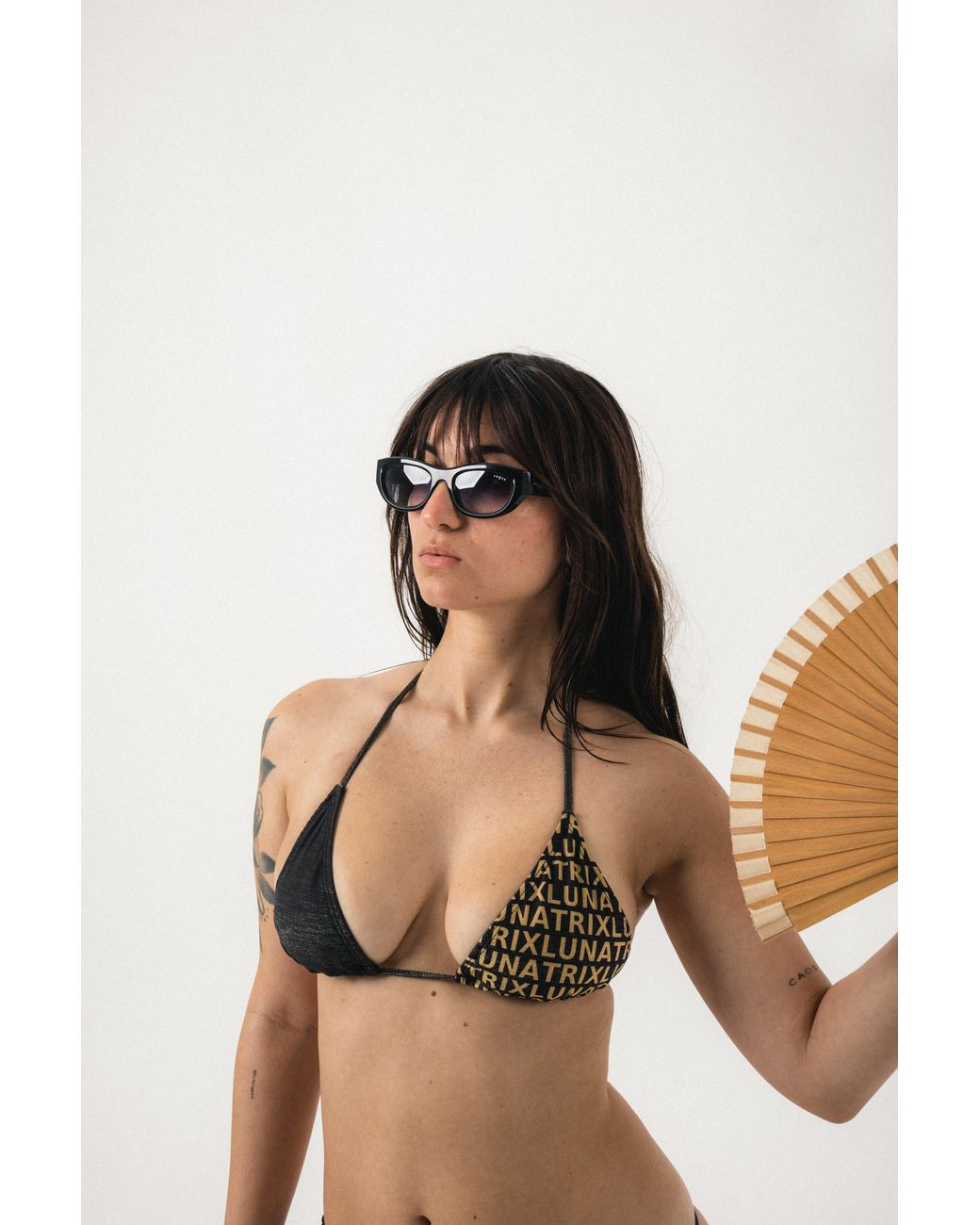 Lunatrix Black Triangle Top