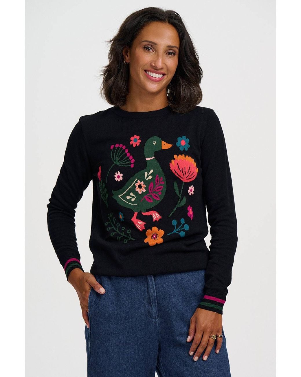 Sugarhill Black Rita Sweater Duck