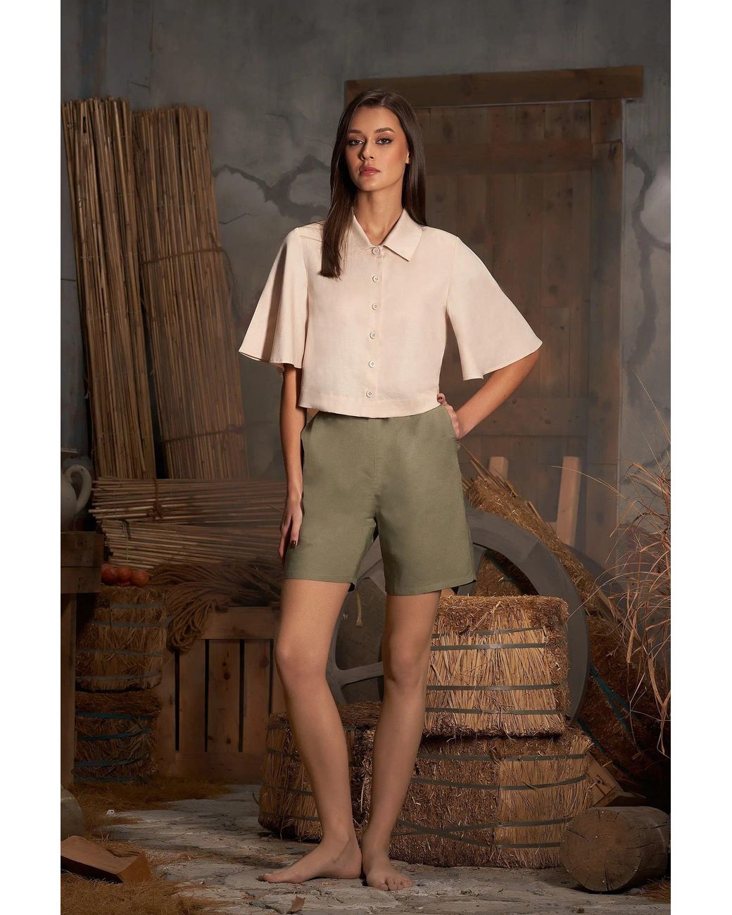 Ashita Fernandes Natural Neutrals Ambar Top – A Tribute To Effortless Elegance