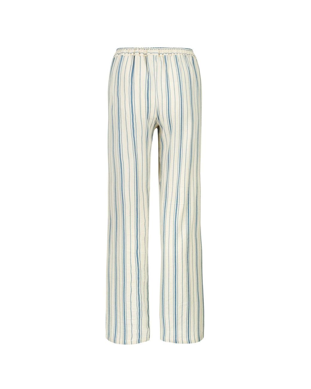 Boutique Kaotique Blue Striped Moroccan Beach Trousers