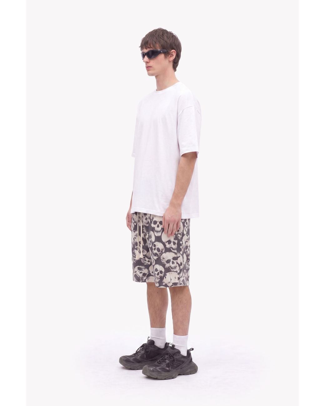 mysimplicated White Bermuda Shorts Echoes for men