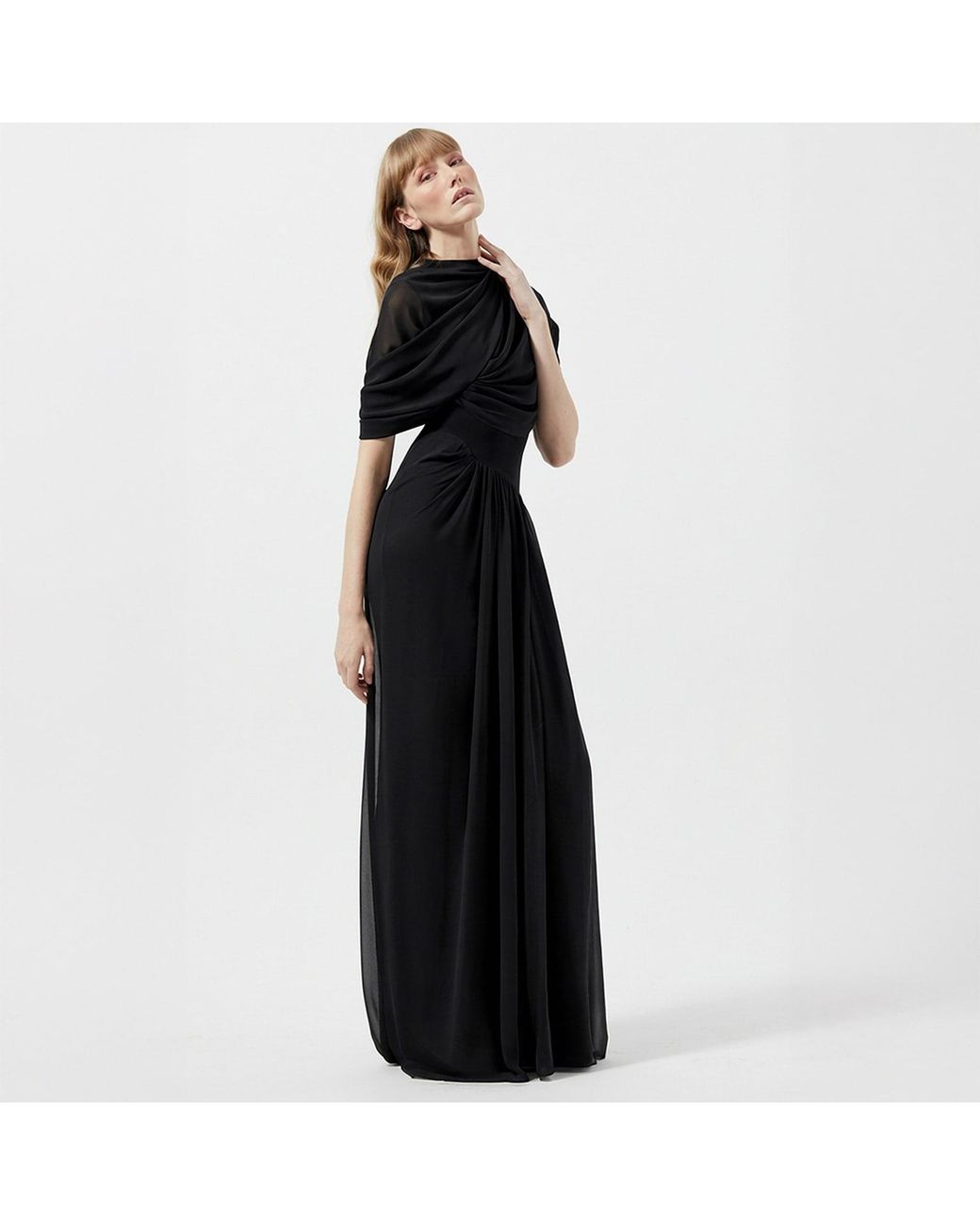 Herfetch Black Maxi Rouge Dress İN