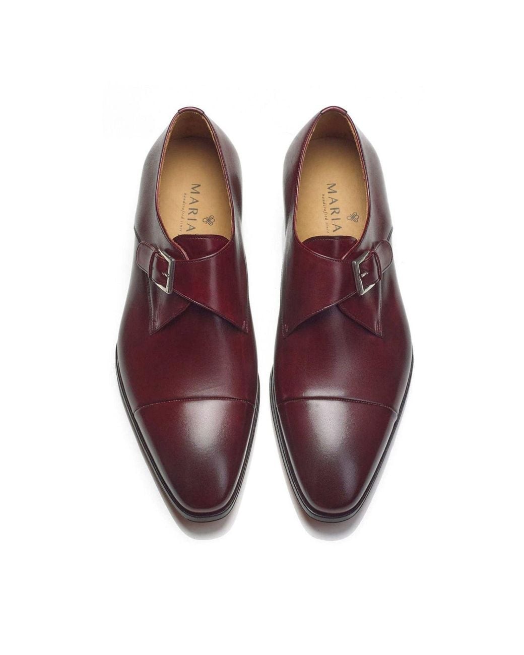 Mariano Shoes Red Grândola Oxford Bordeaux for men