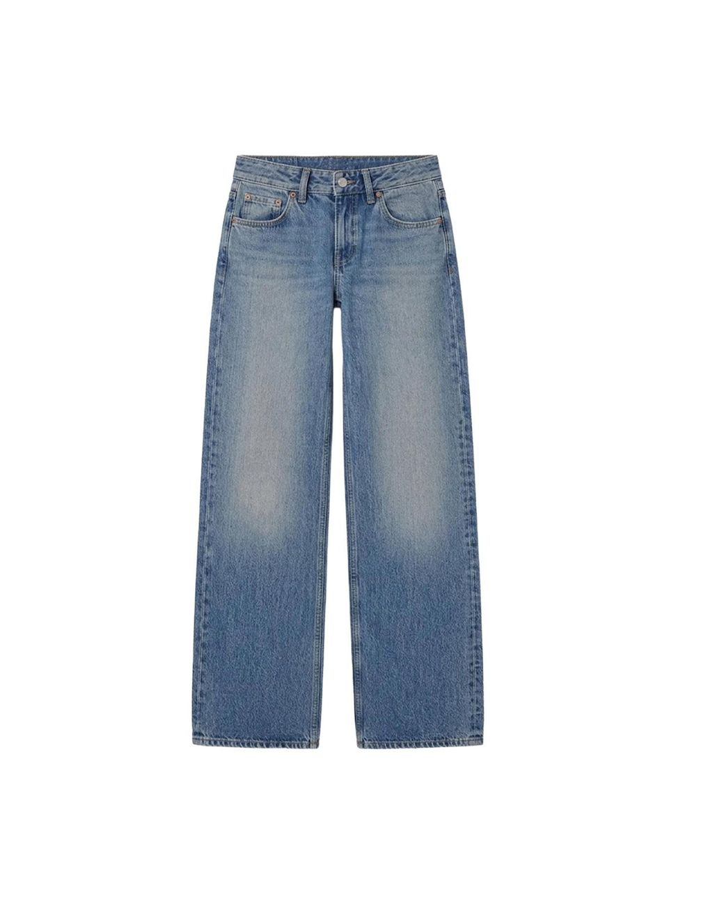 Dr. Denim Blue Rhue Low Wide
