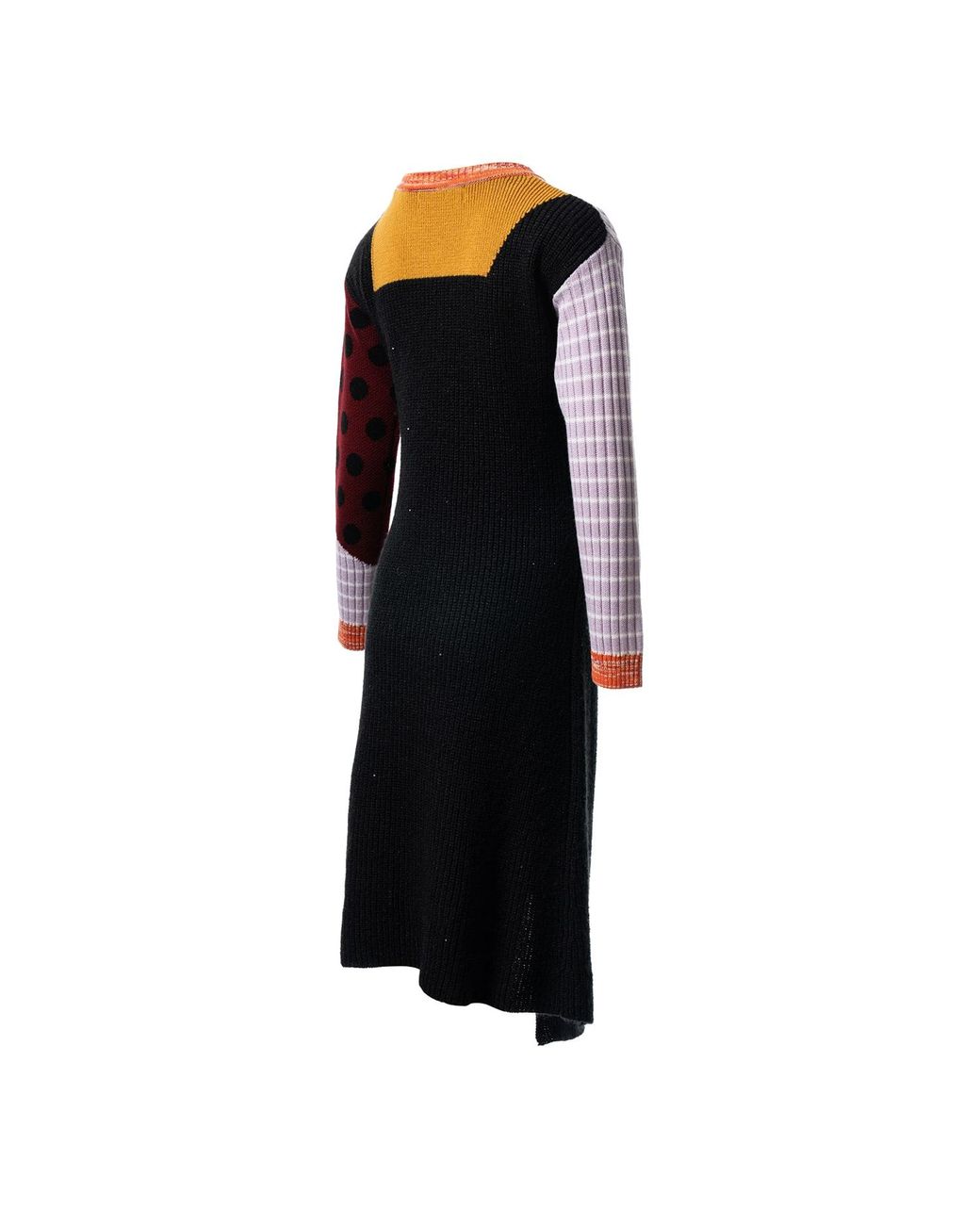 Fully Fashioning Black Keren Midi Dress