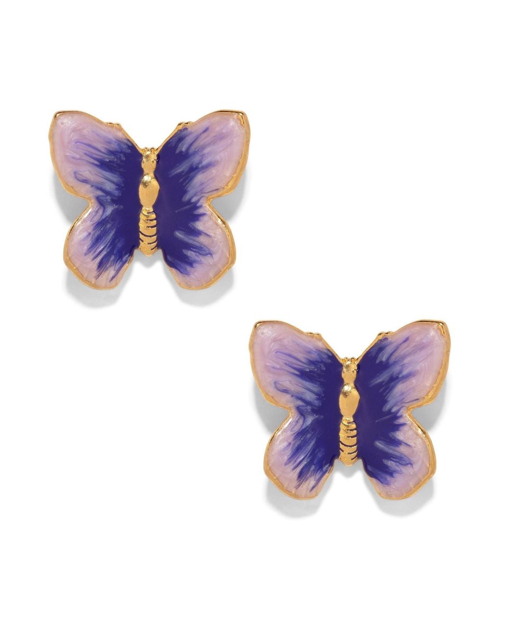 The Pink Reef Blue Small Glassine Butterfly