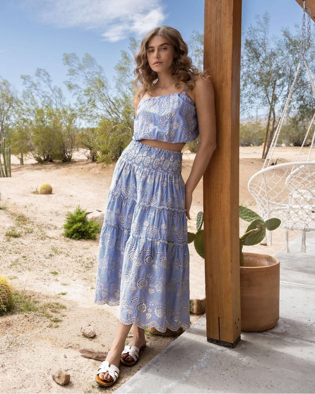 Change of Scenery Blue Dani Top