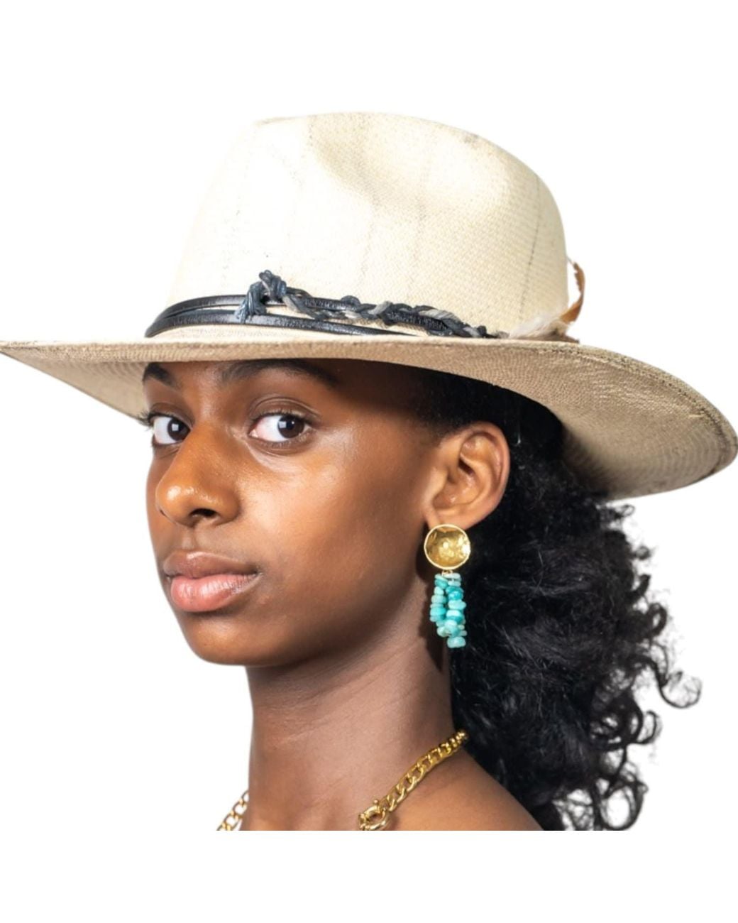 ORTUS Natural Neutrals Guama Straw Panama Hat