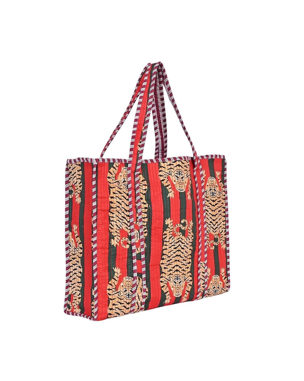 Conscious Yoga Collective Red The Ultimate Tibetan Tiger Tote
