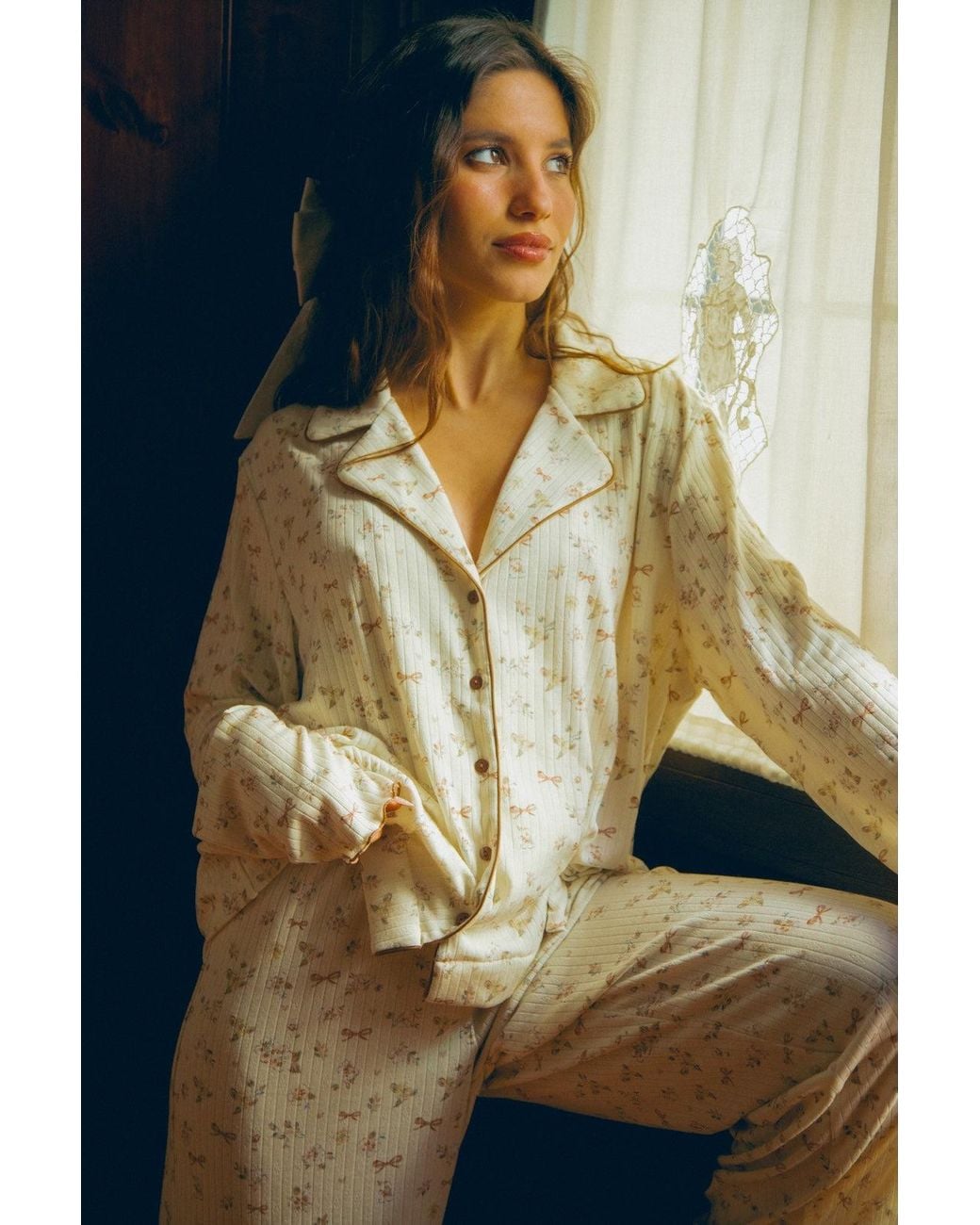 Wild Lovers Natural Freya Pyjama Trousers