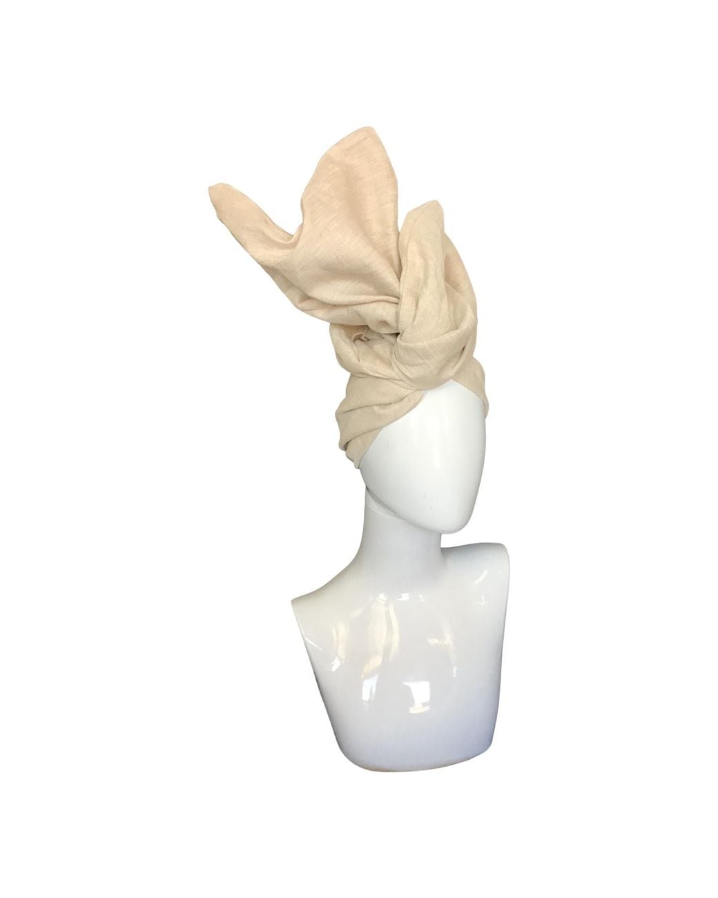 Romer Millinery Natural Neutrals Twisturban Turban
