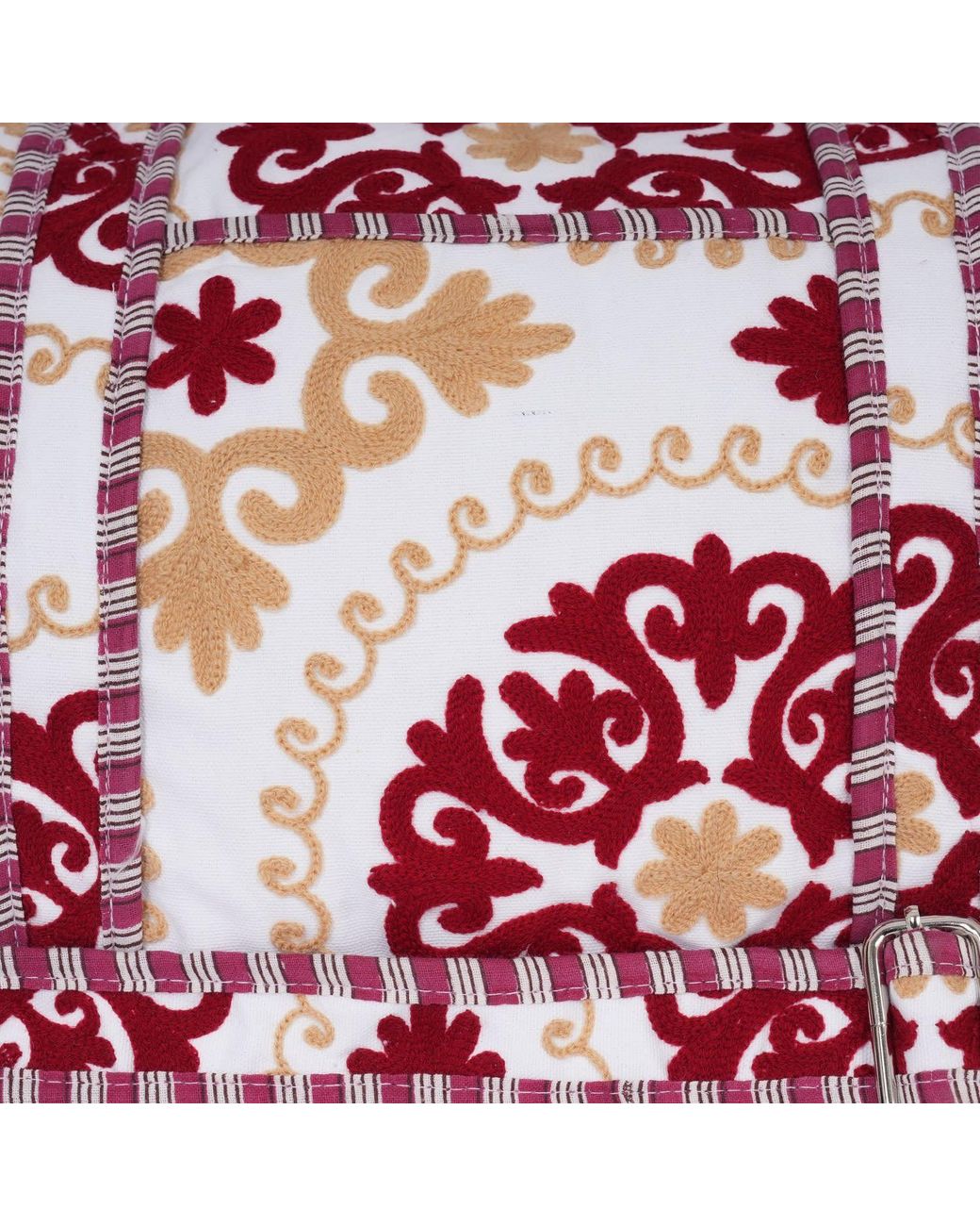 Conscious Yoga Collective Red The Suzani Weekender for men