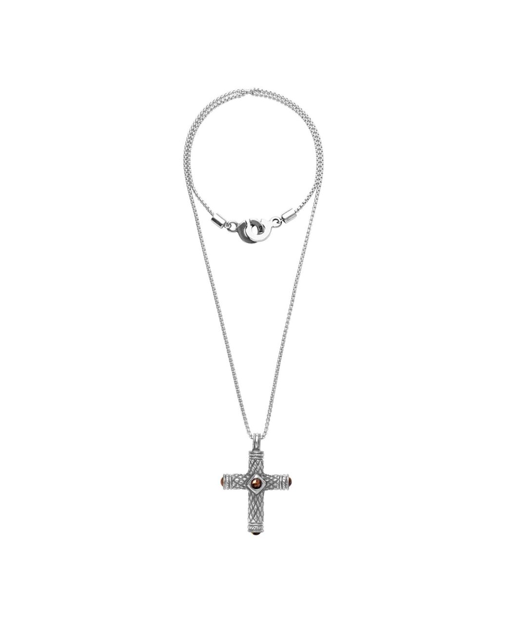 Corso Jewelry Metallic Cruzada for men