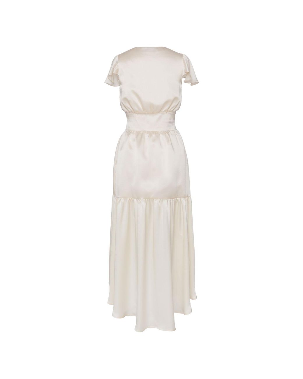 Anse Victorin Natural Marilyn Silk Dress