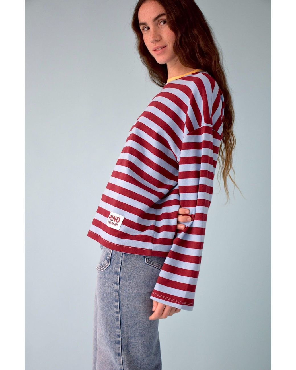 Mind Traveler Red Nuria And Burgundy T-Shirt