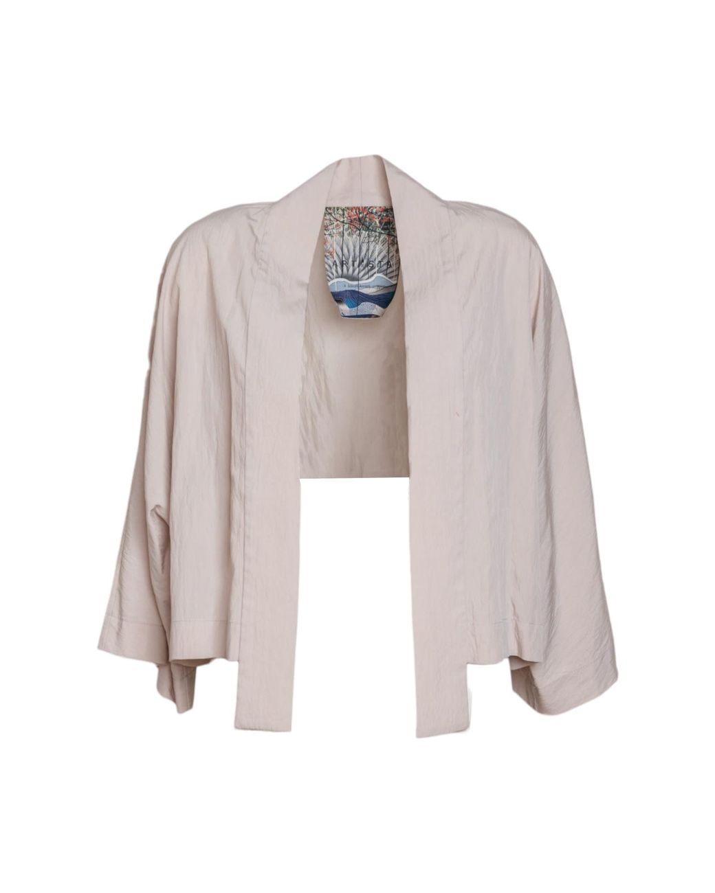 ARTISTA Natural Neutrals Charm Cropped Kimono