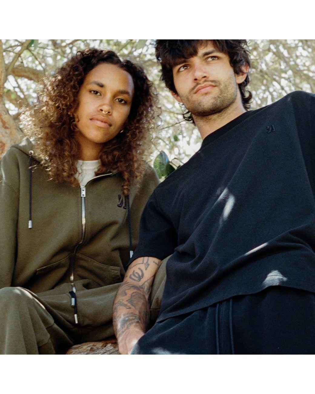 Comune Blue Nori Tee for men