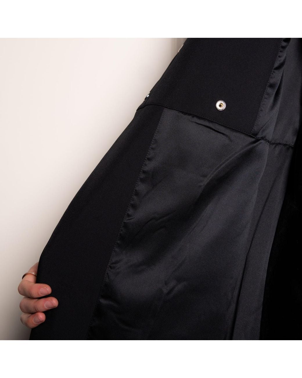 RainSisters Black Short Waterproof Coat