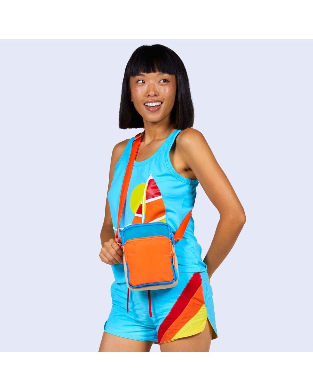Mokuyobi Orange Heat Wave Sidekick Sling
