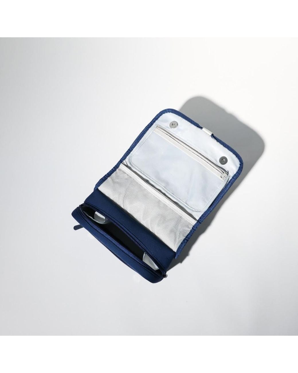 Pop Ups Brand Blue Toiletry Bag Deep