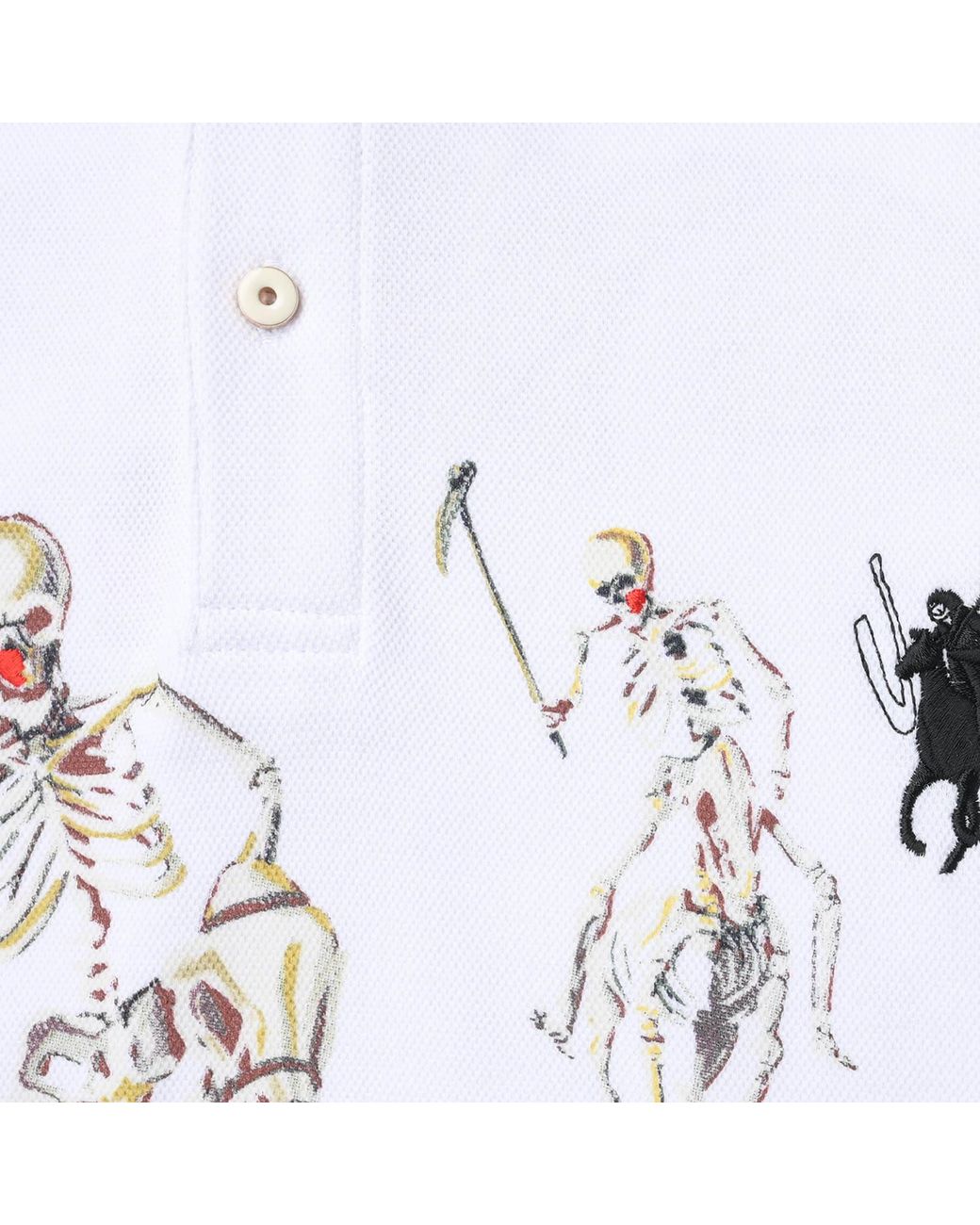 VERYRARE Blue Skeleton Polo for men