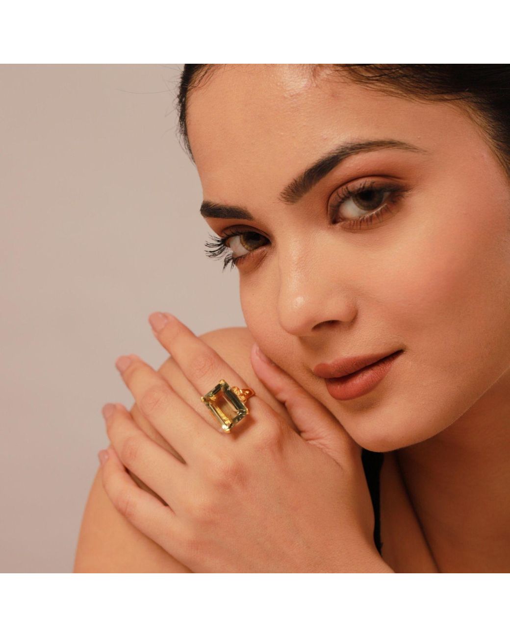 GEM BAZAAR Metallic Spirit Of Nature Ring