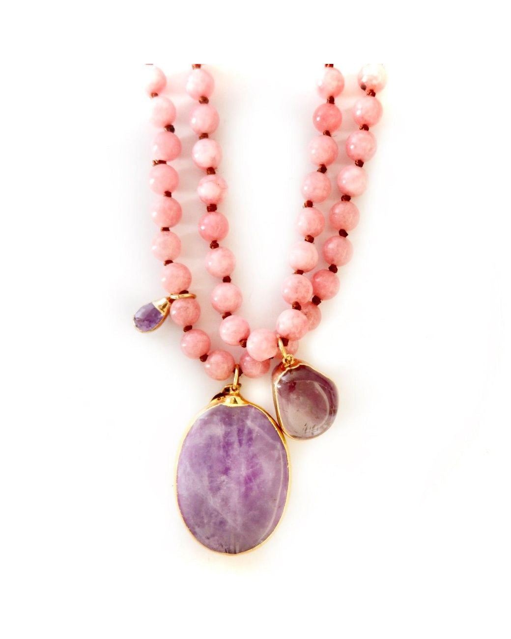 Persia Dona Jewelry Red Amethyst Dream Necklace