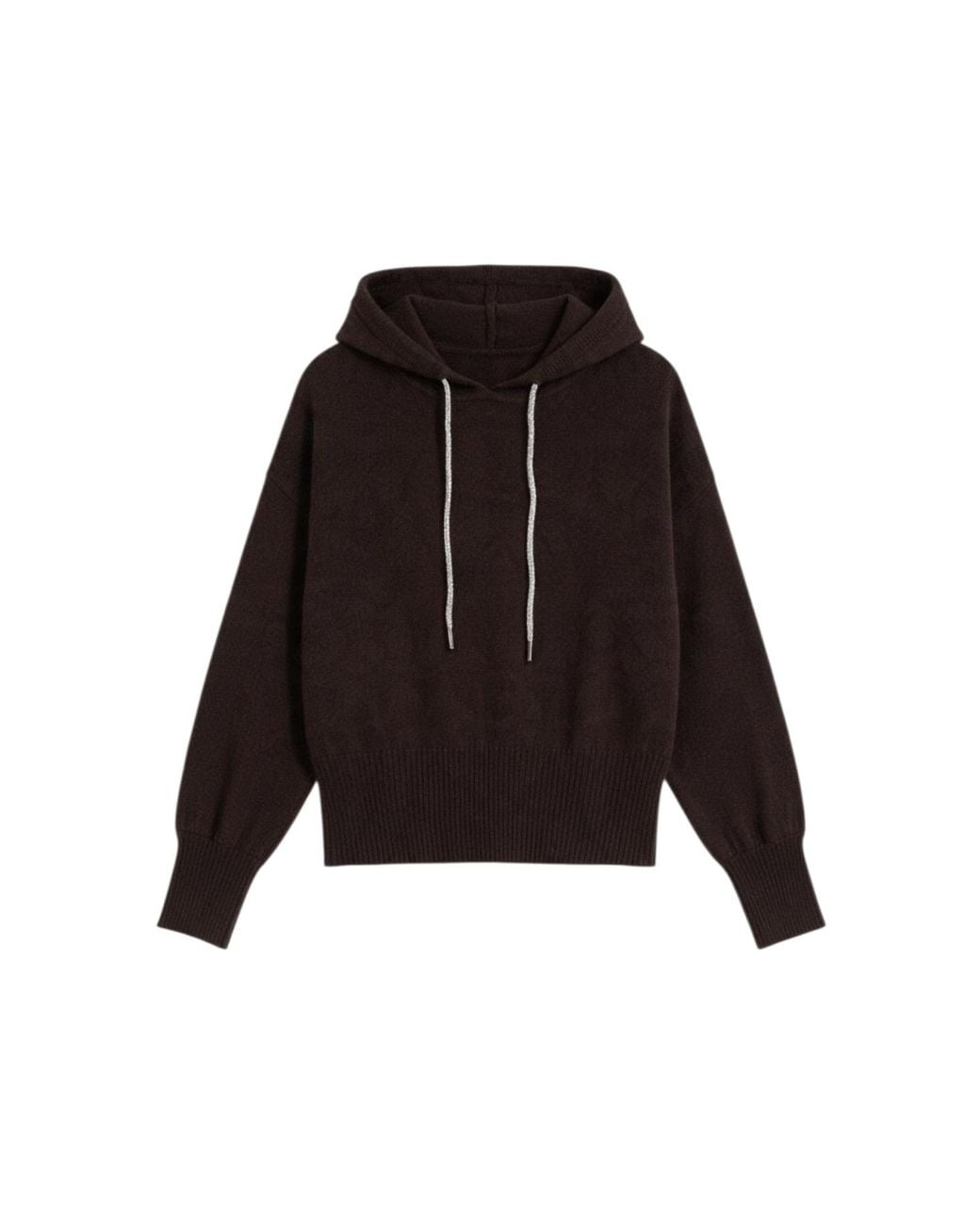 Brodie Cashmere Black Hilary Hoodie