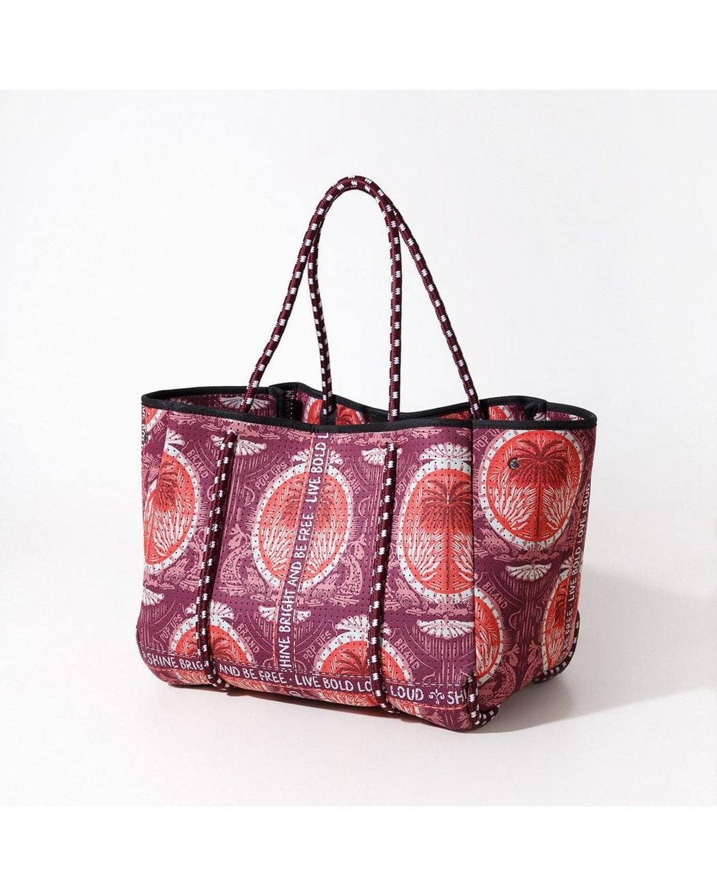 Pop Ups Brand Red Everyday Tote Pop Ups Scarf