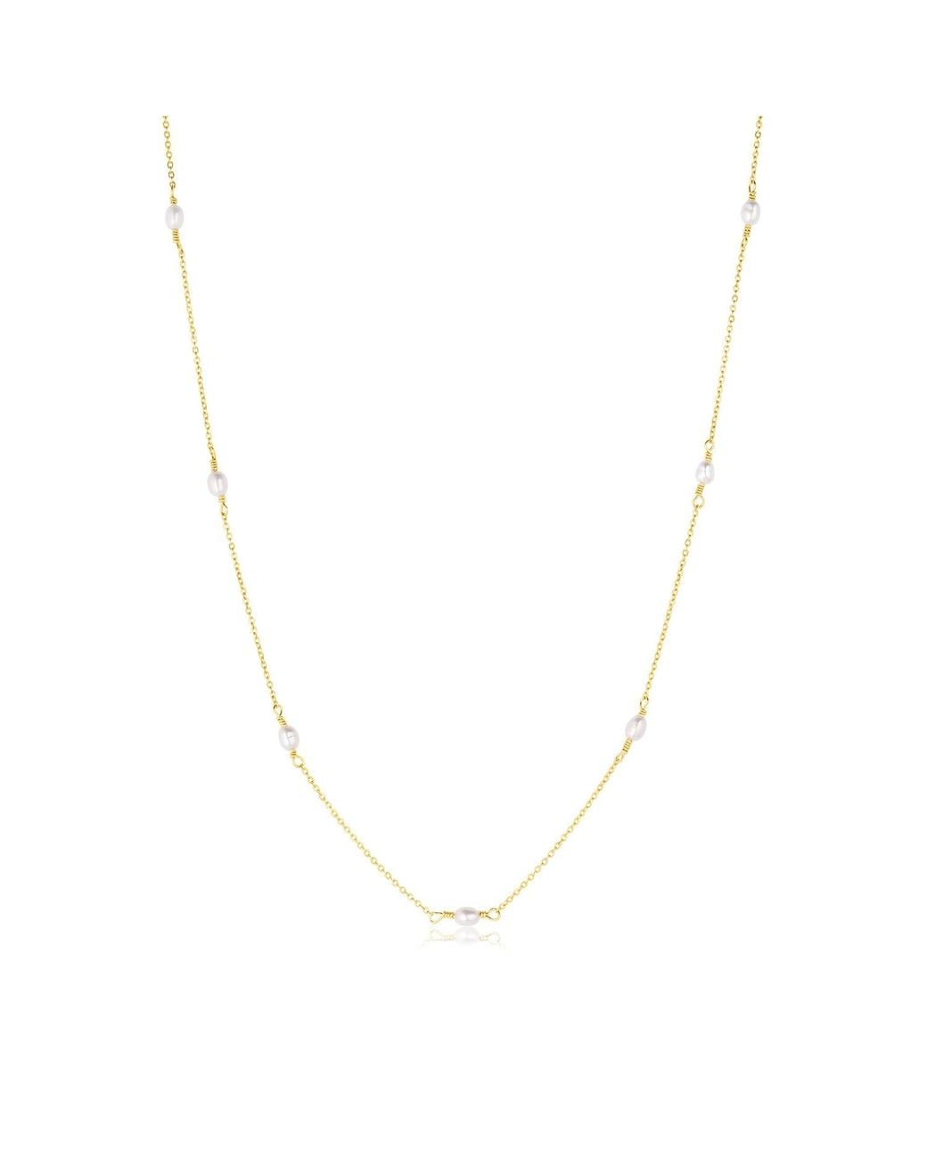 SET & STONES Metallic Madeline Necklace