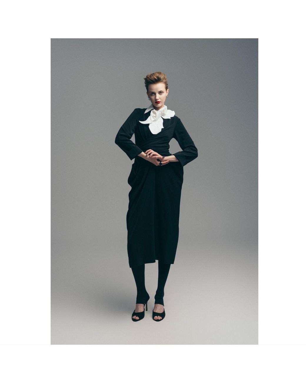 Julia Allert White Evening Neckwear