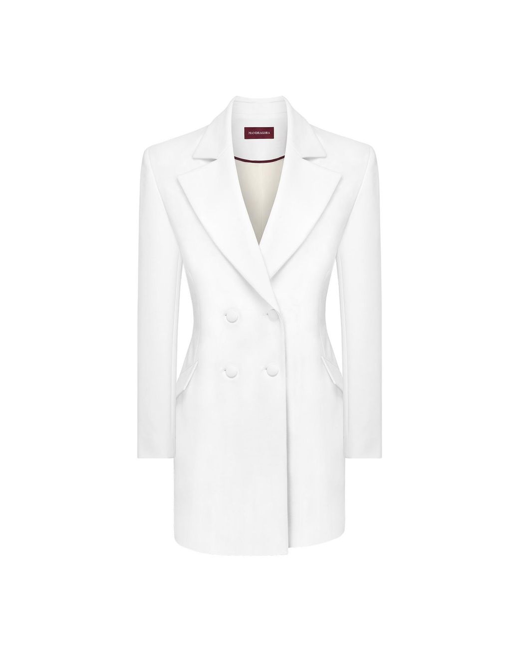 Mandragora White Eve Dress Ecru