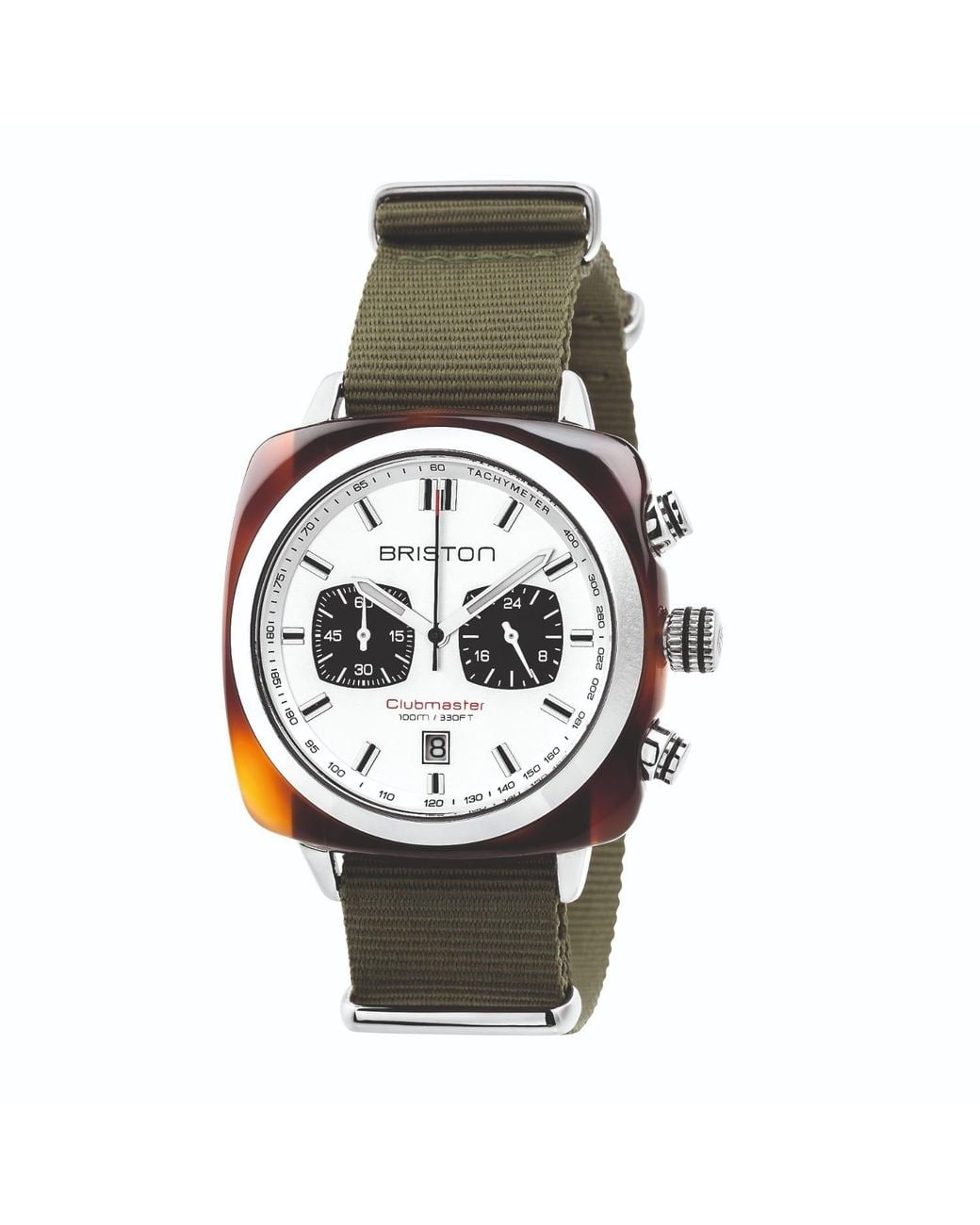 Briston Metallic Clubmaster Sport Chrono for men
