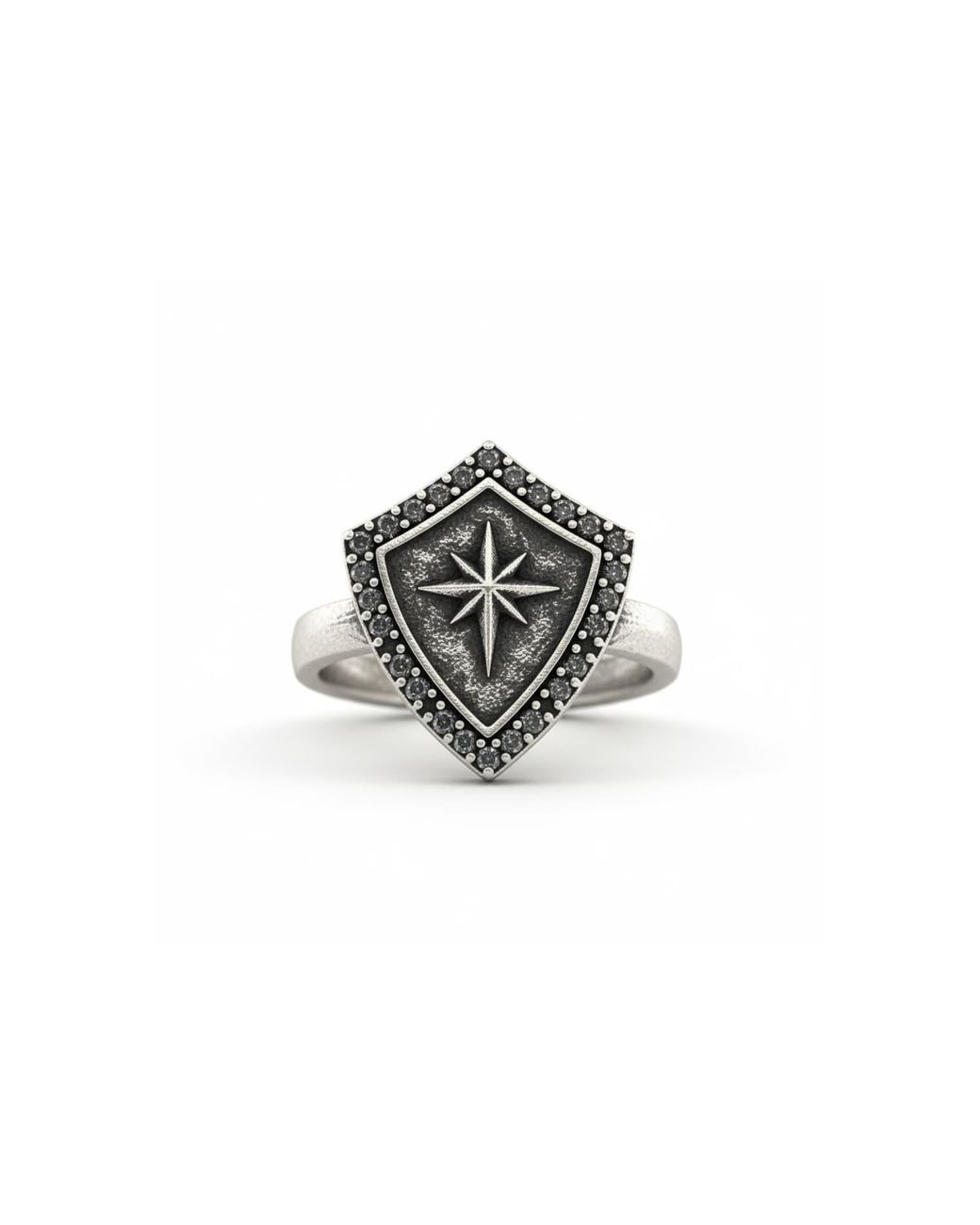 By Virgo Metallic Asterion Ring