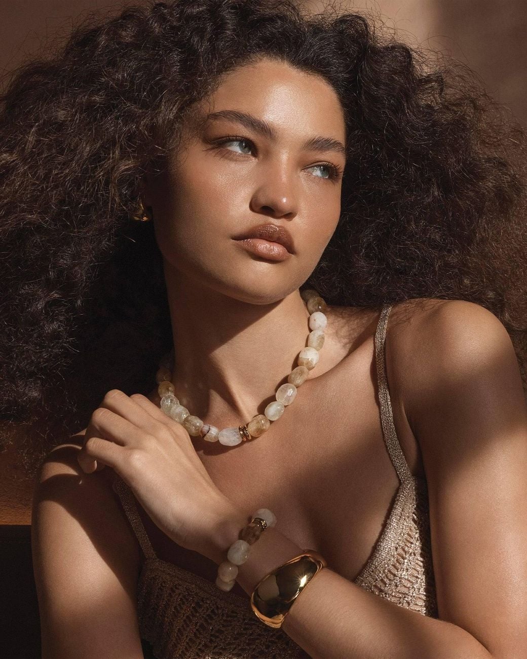 Amber Sceats Metallic Naples Necklace