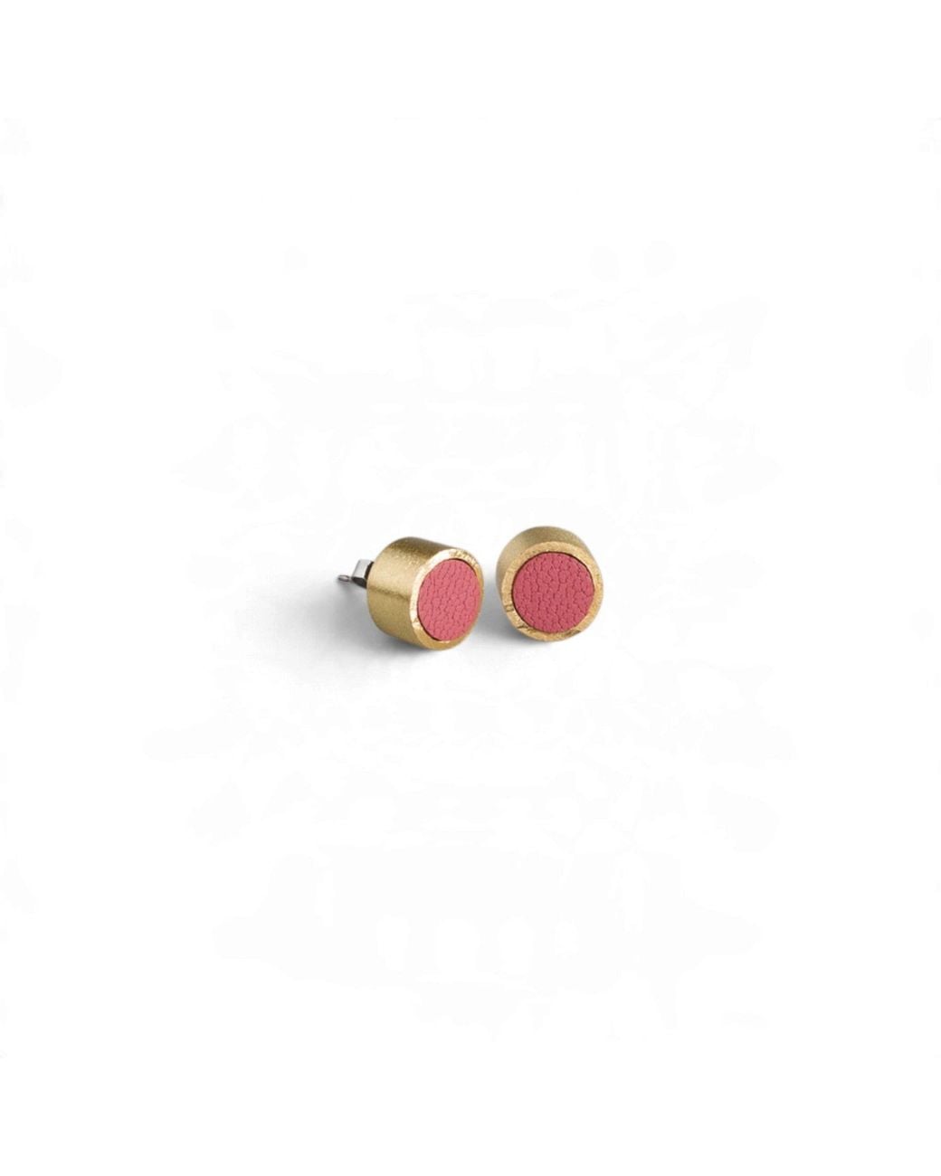 Svetlana Vukov Pink Small Dot Stud Earrings