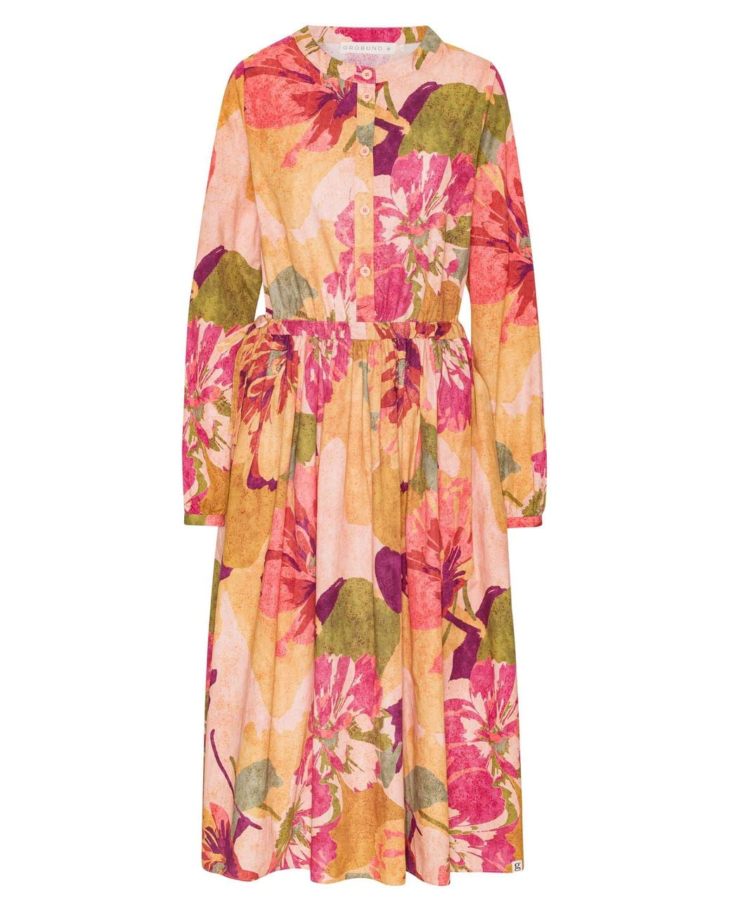 GROBUND Pink Agnete Dress