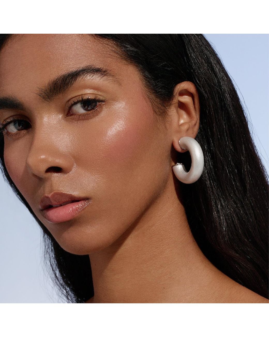 Saule Label Metallic Alba Hoops