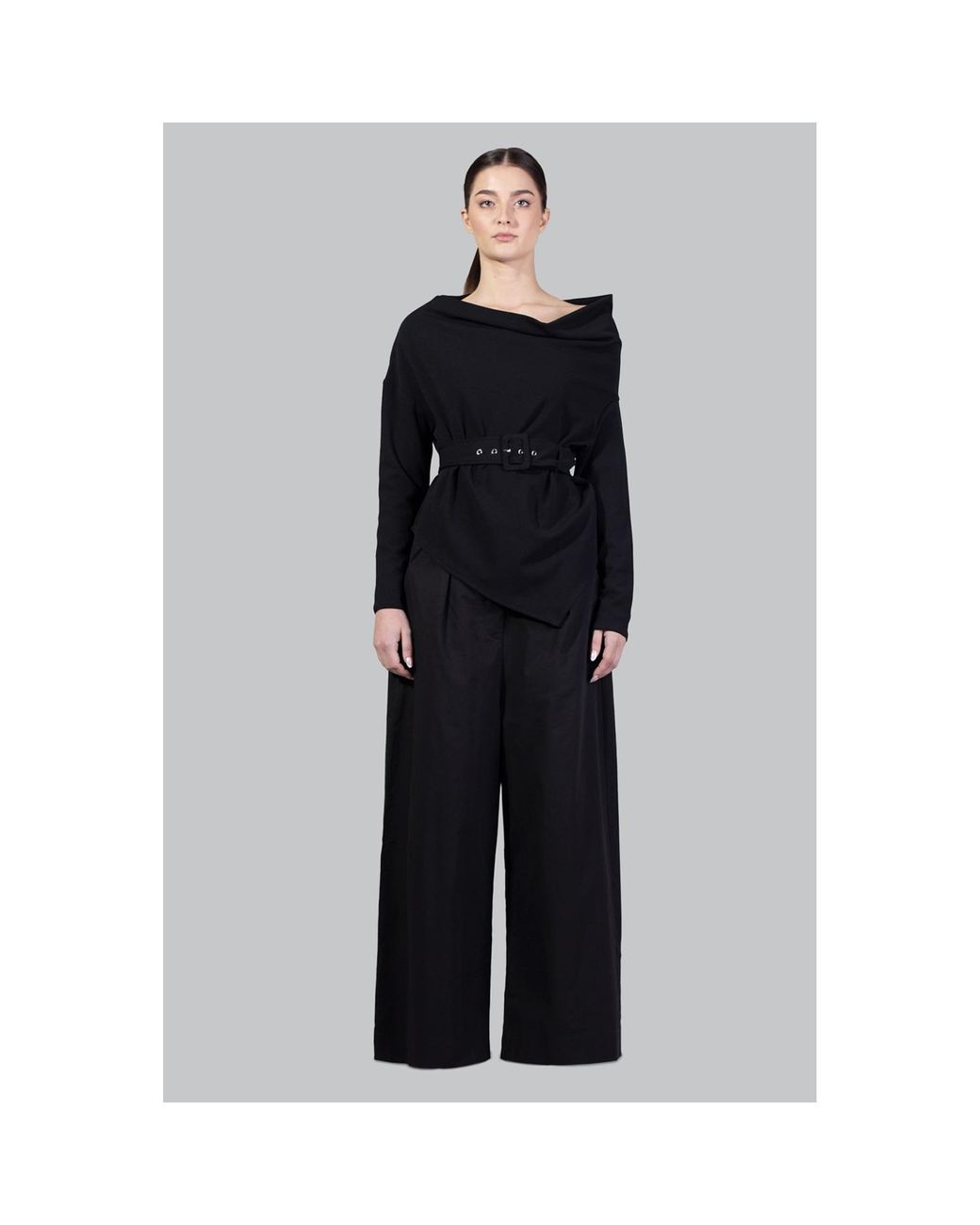 Meem Label Blue Theo Long Sleeved Top