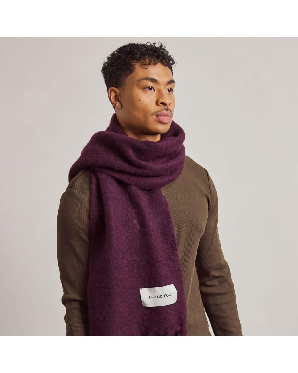 Arctic Fox & Co. Purple The Cloud Scarf