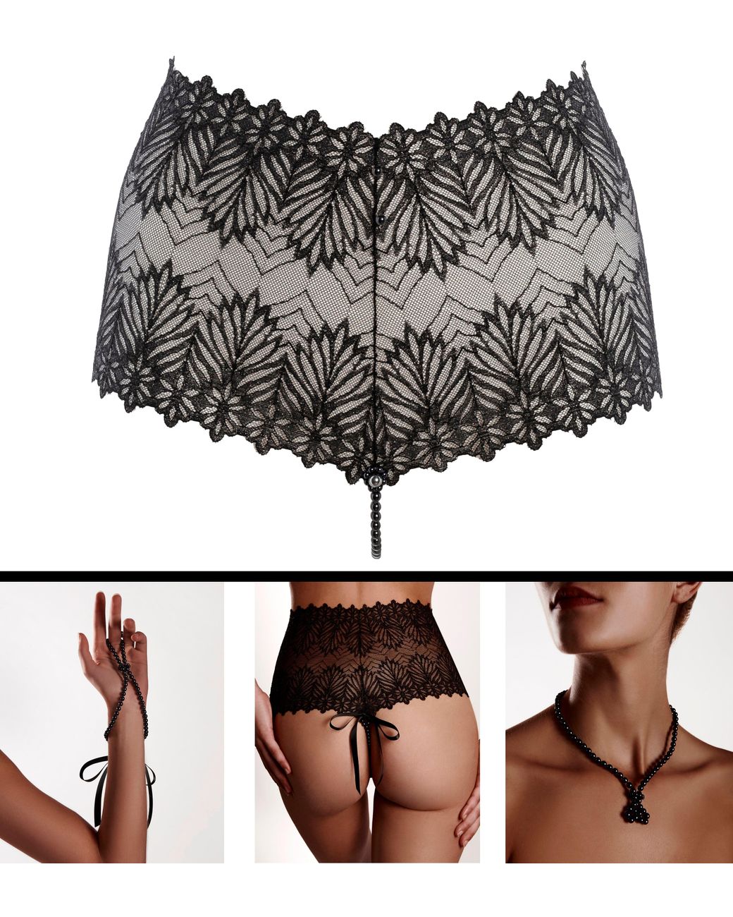 Bracli Gray Destinos Dark Panty