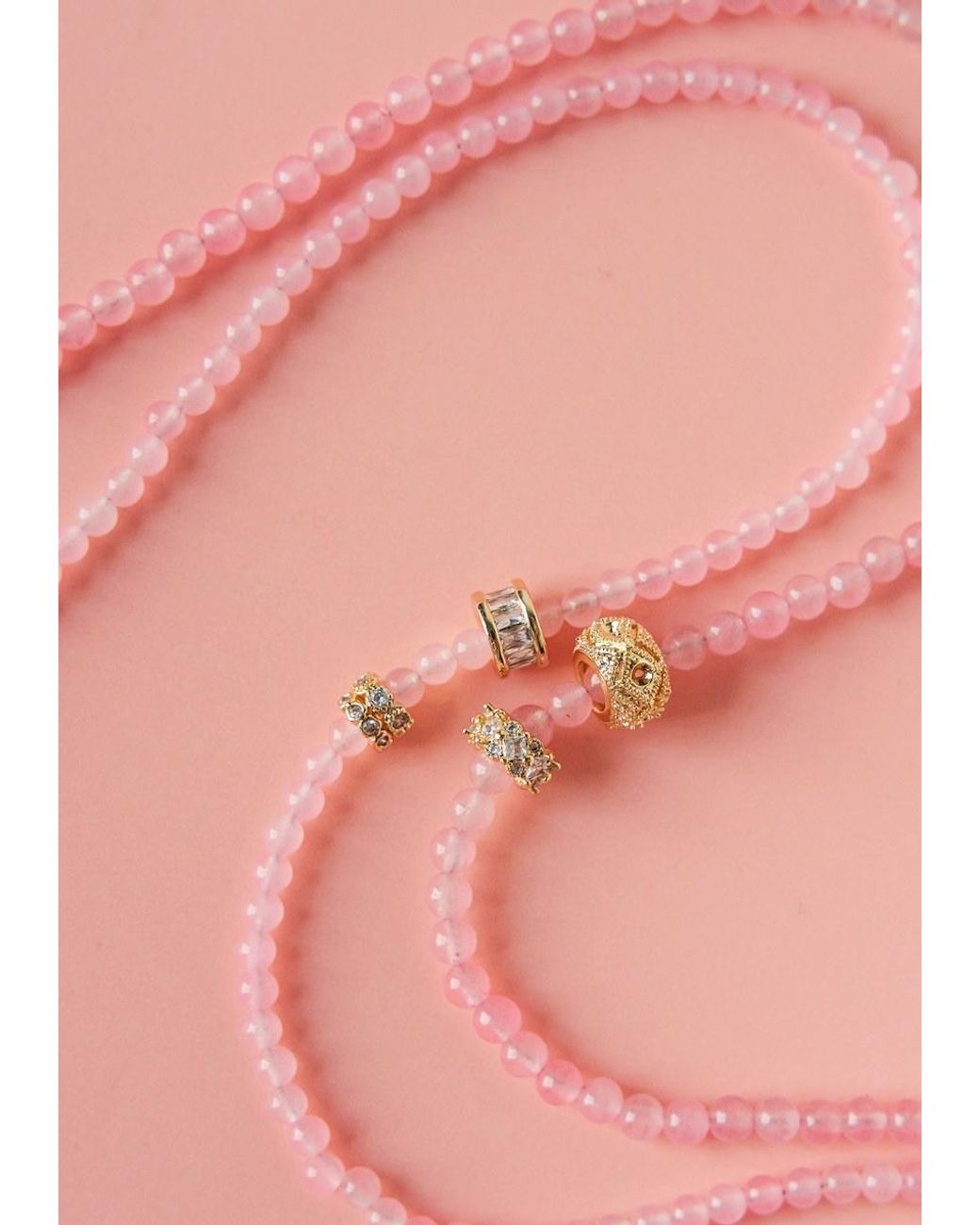 MacRae & Co Pink Ann Trio Necklace