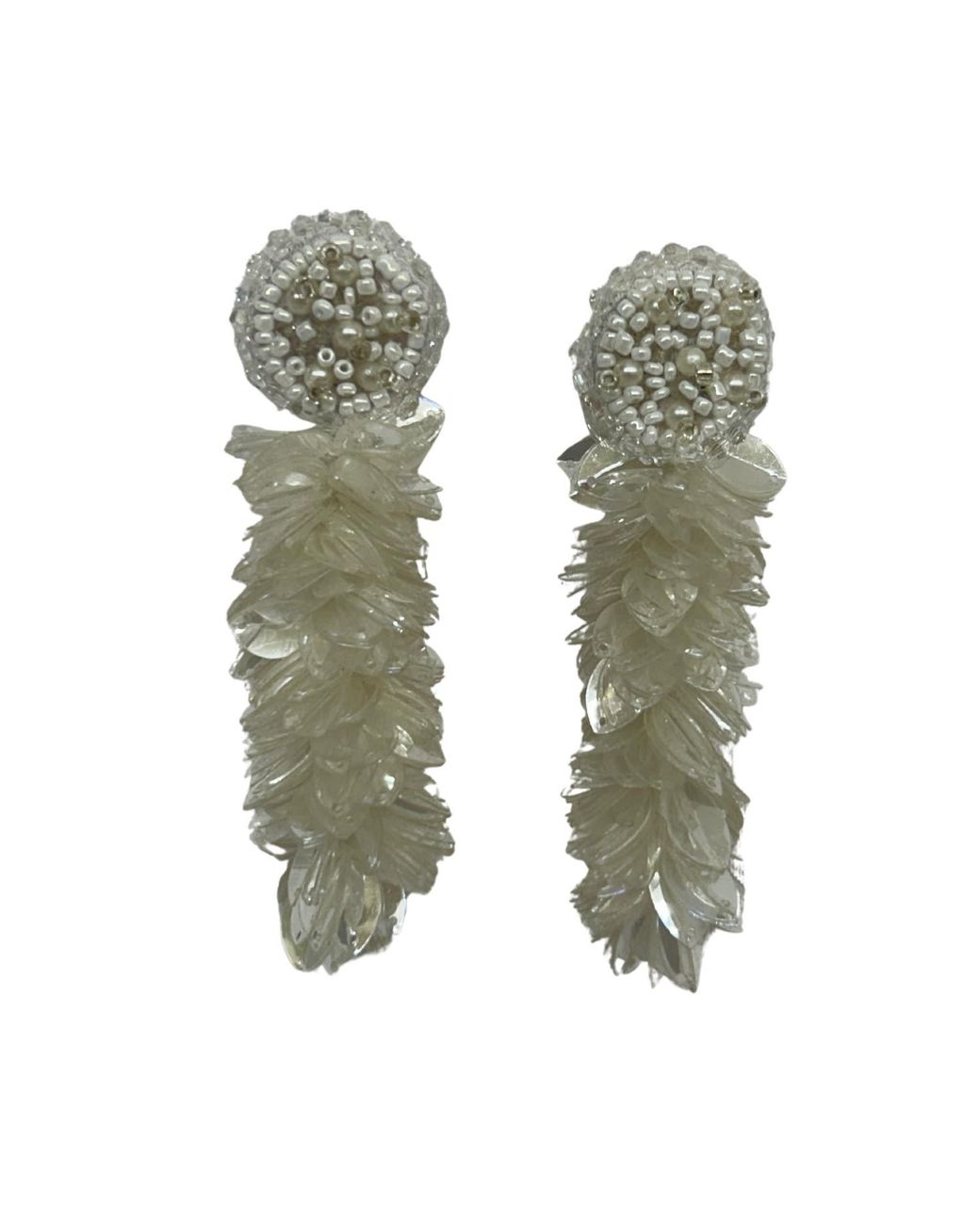 Simitri Green Chantilly Earrings