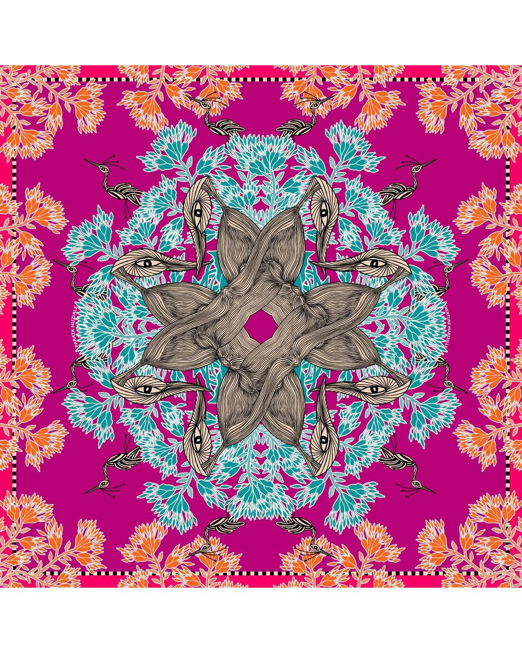 Creature Marseille Purple Parata Nuziale