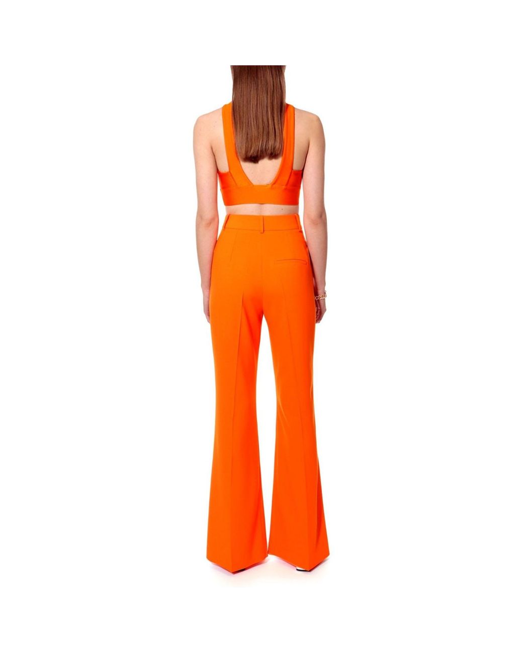 AGGI by HALEWSKI Isla Neon Orange Top